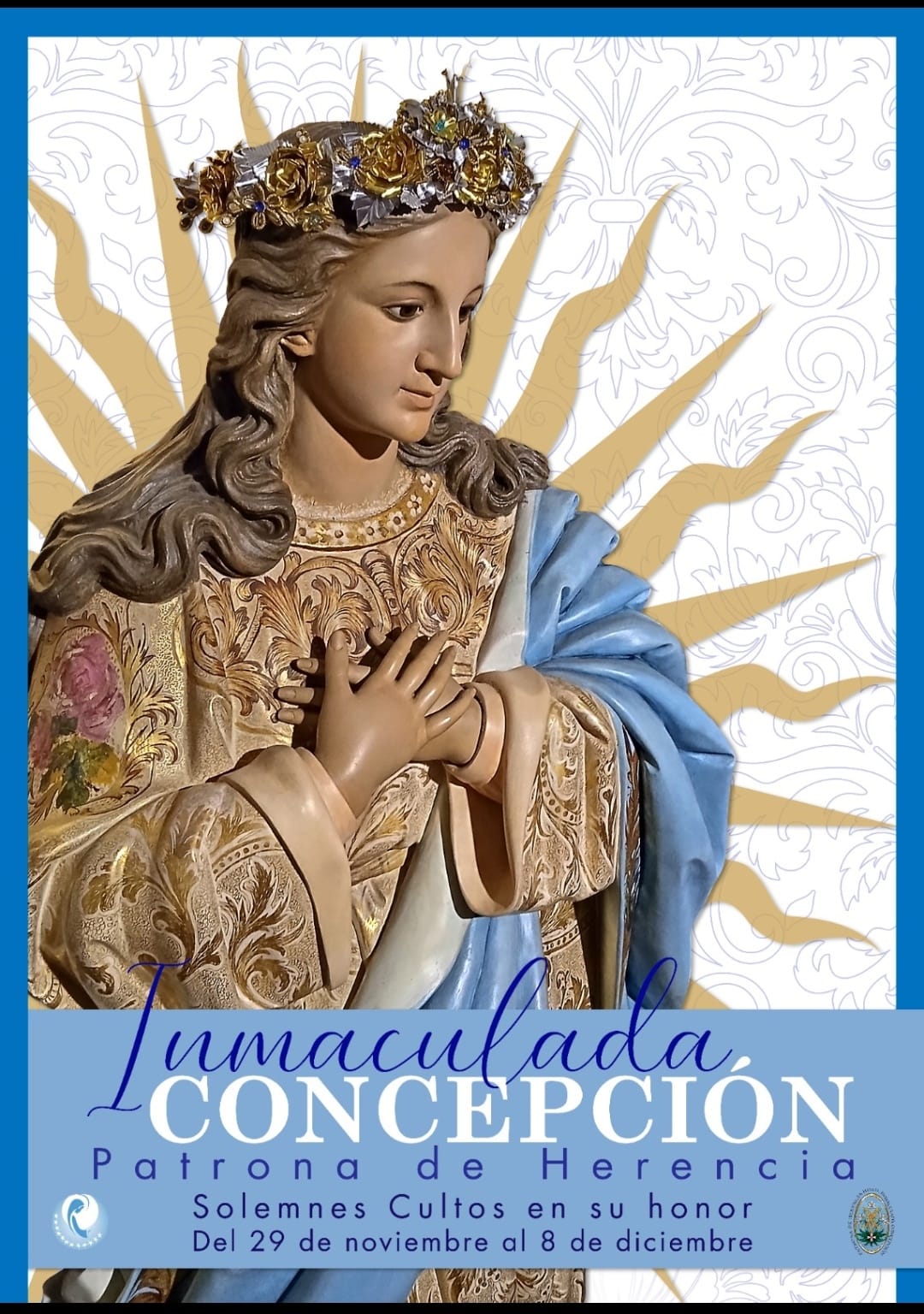Fiestas patronales de la Inmaculada Concepción 2021 Herencia